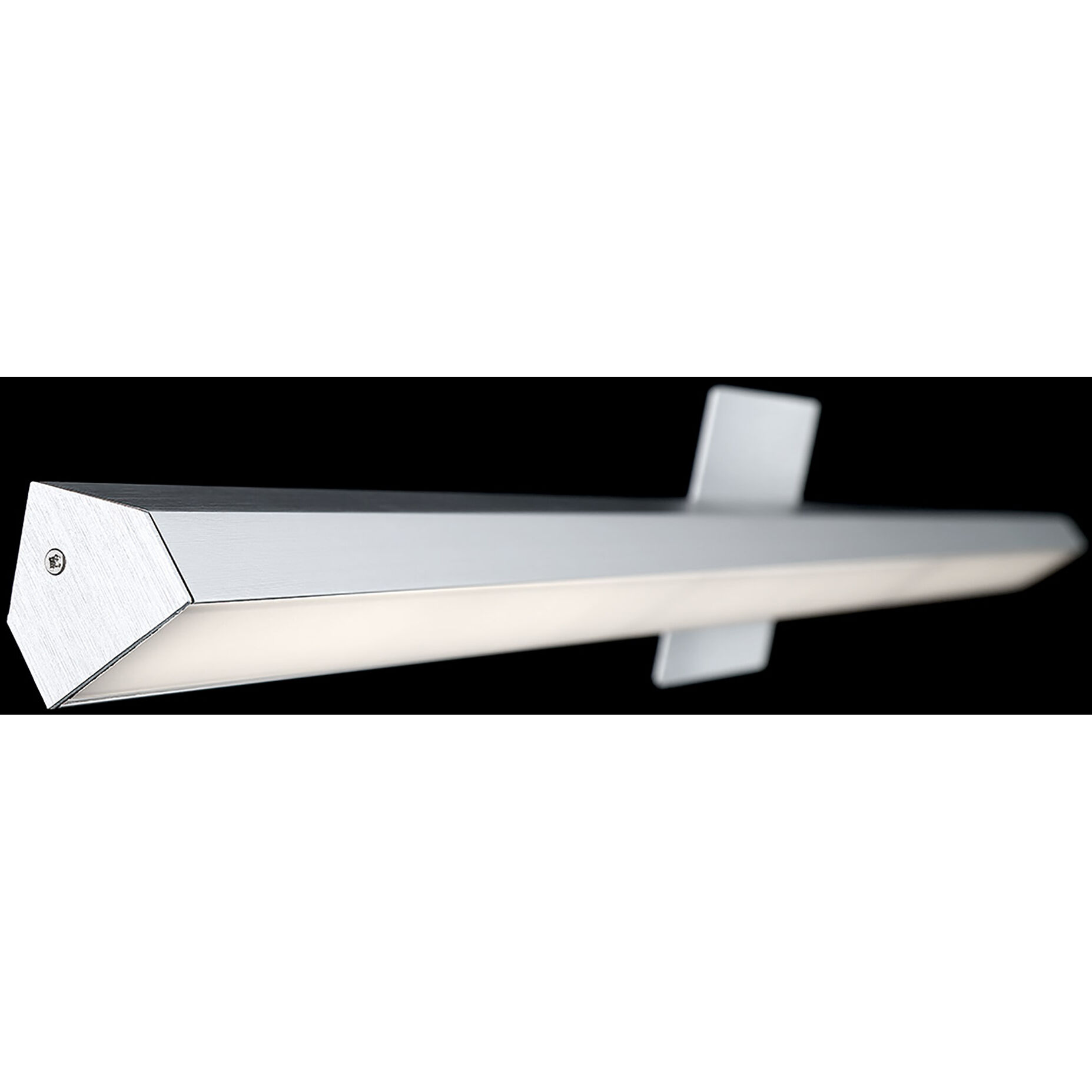 Revel LED 49.5 inch Brushed Aluminum Bath Vanity & Wall Light, dweLED