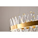 Canada LED 32 inch Gold LED Chandelier Ceiling Light