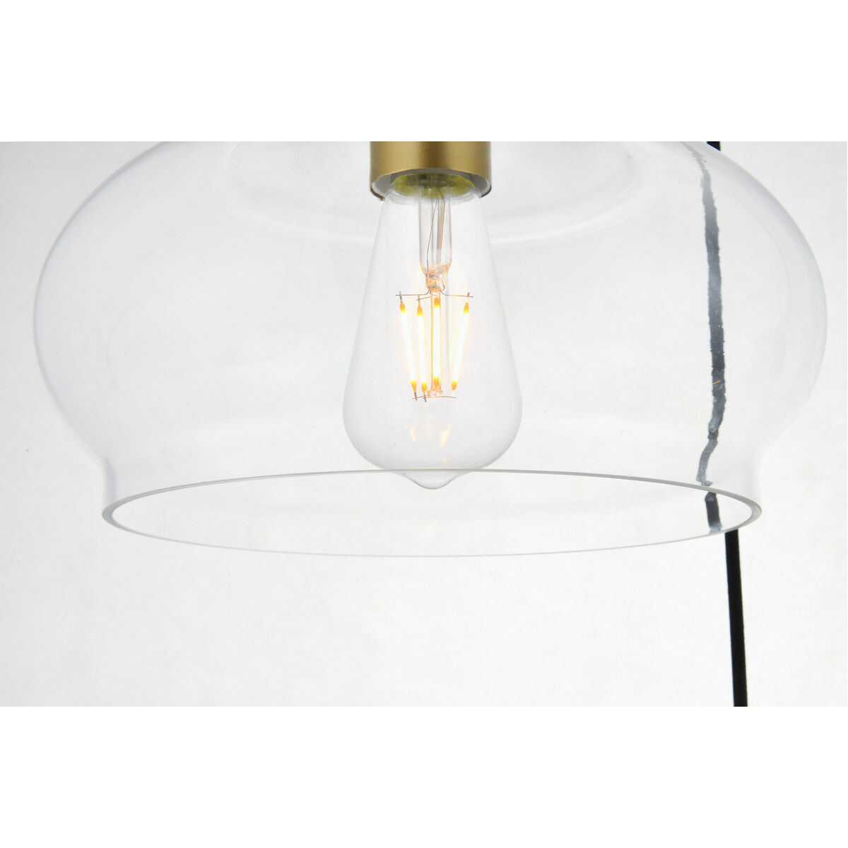 Destry 3 Light 19 inch Brass Pendant Ceiling Light