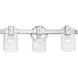 Munich 3 Light 22.5 inch Polished Chrome Vanity Sconce Wall Light