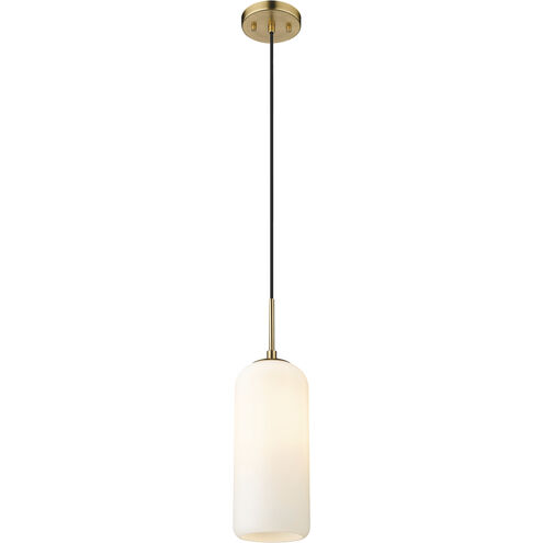 Monty 1 Light 5.25 inch Heritage Brass Pendant Ceiling Light