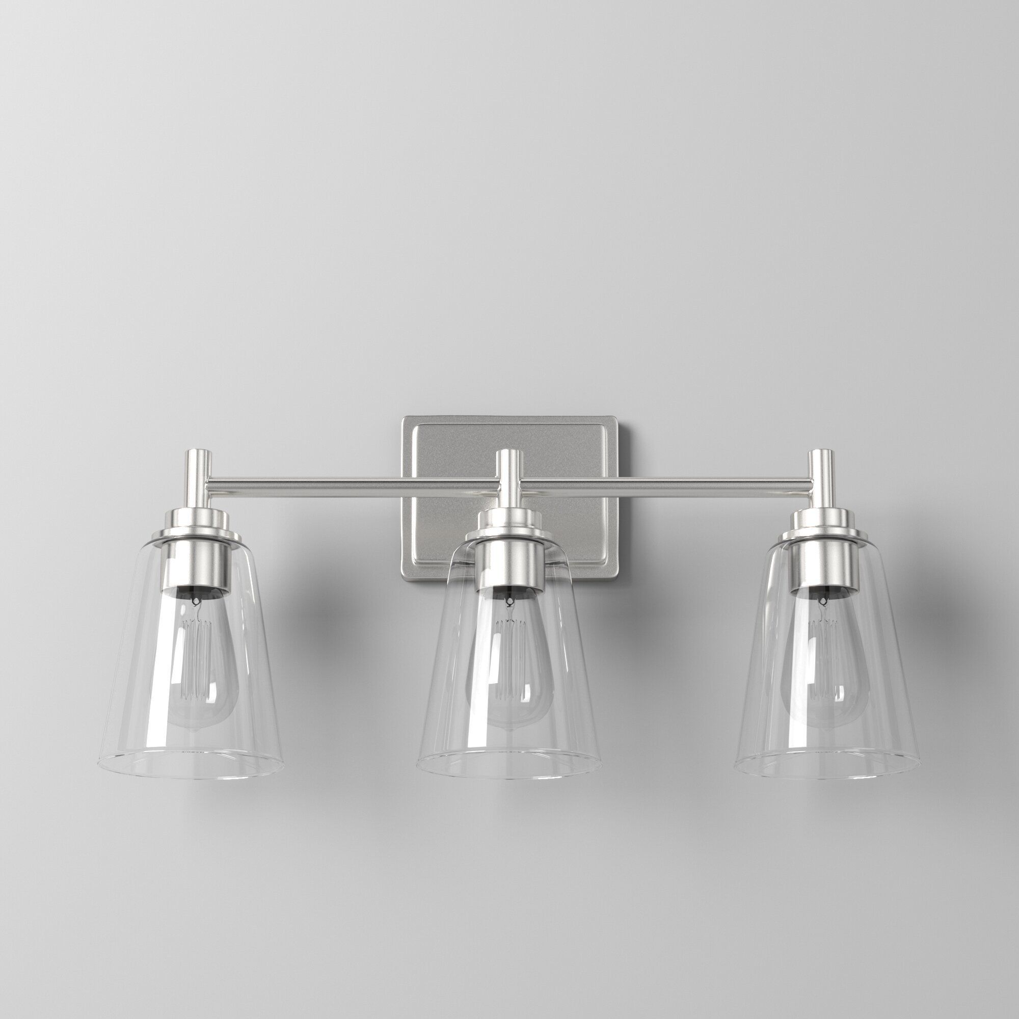 Westin 3 Light 23 inch Satin Platinum Bath Bar Wall Light