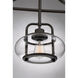 Trilogy 3 Light 38 inch Old Bronze Island Chandelier Ceiling Light