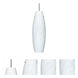 Suzi 18 1 Light Satin Nickel Cord Pendant Ceiling Light