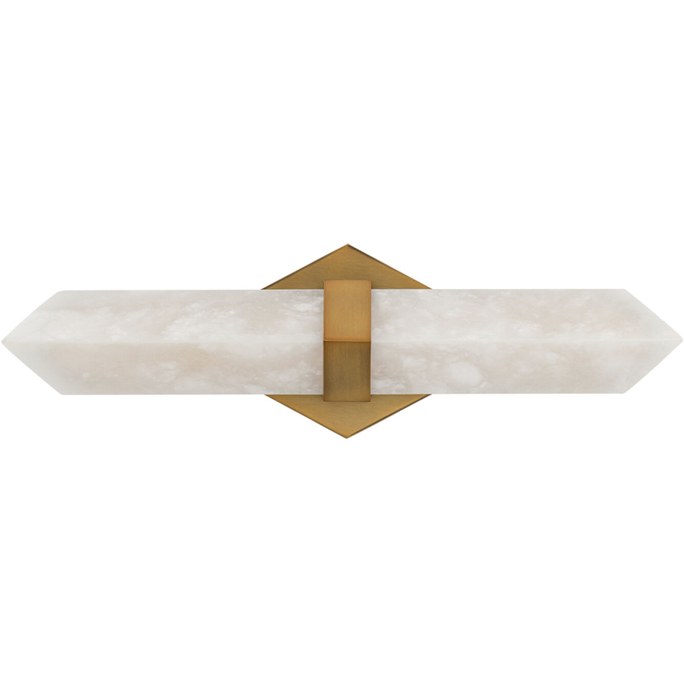 Javelin 1 Light 18 inch Aged Brass Bath Vanity Light Wall Light