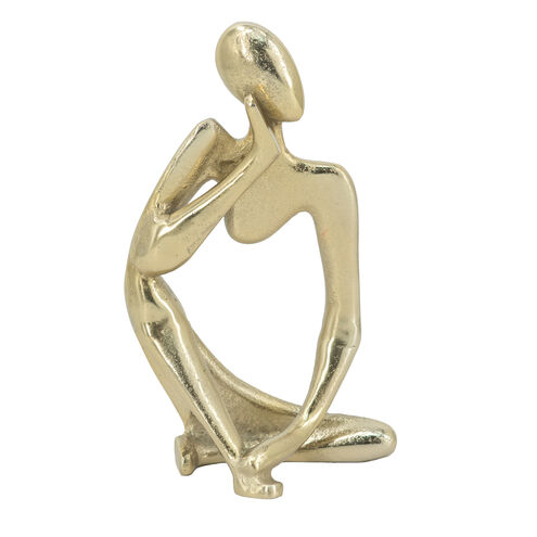 Abstract Gold Figurine