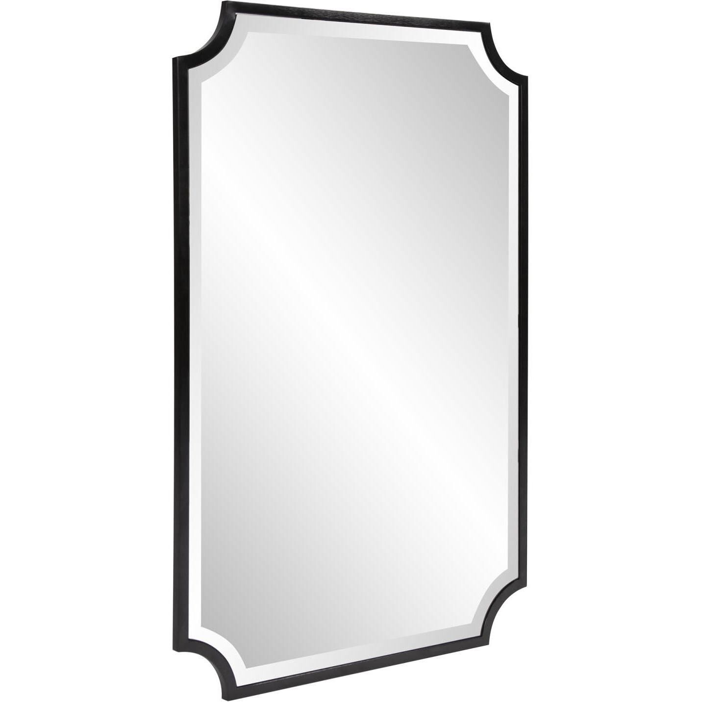 Hastings 36 X 24 inch Black Mirror