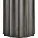 Kanti 11.75 inch Graphite Pedestal