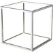 Canada 19.7 X 19.7 inch Nickel Side Table
