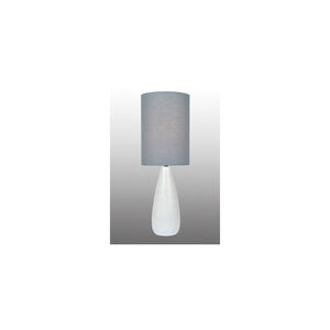 Quatro 26 inch 60.00 watt Brushed White Table Lamp Portable Light