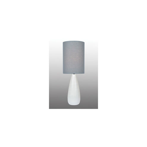 Quatro 26 inch 60.00 watt Brushed White Table Lamp Portable Light