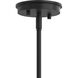 Reines 6 Light 32 inch Matte Black Chandelier Ceiling Light