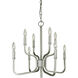 Heidleberg 8 Light 21 inch Satin Pewter Dining Chandelier Ceiling Light