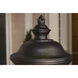 Carriage House DC 1 Light 20 inch Oriental Bronze Outdoor Pole/Post Lantern