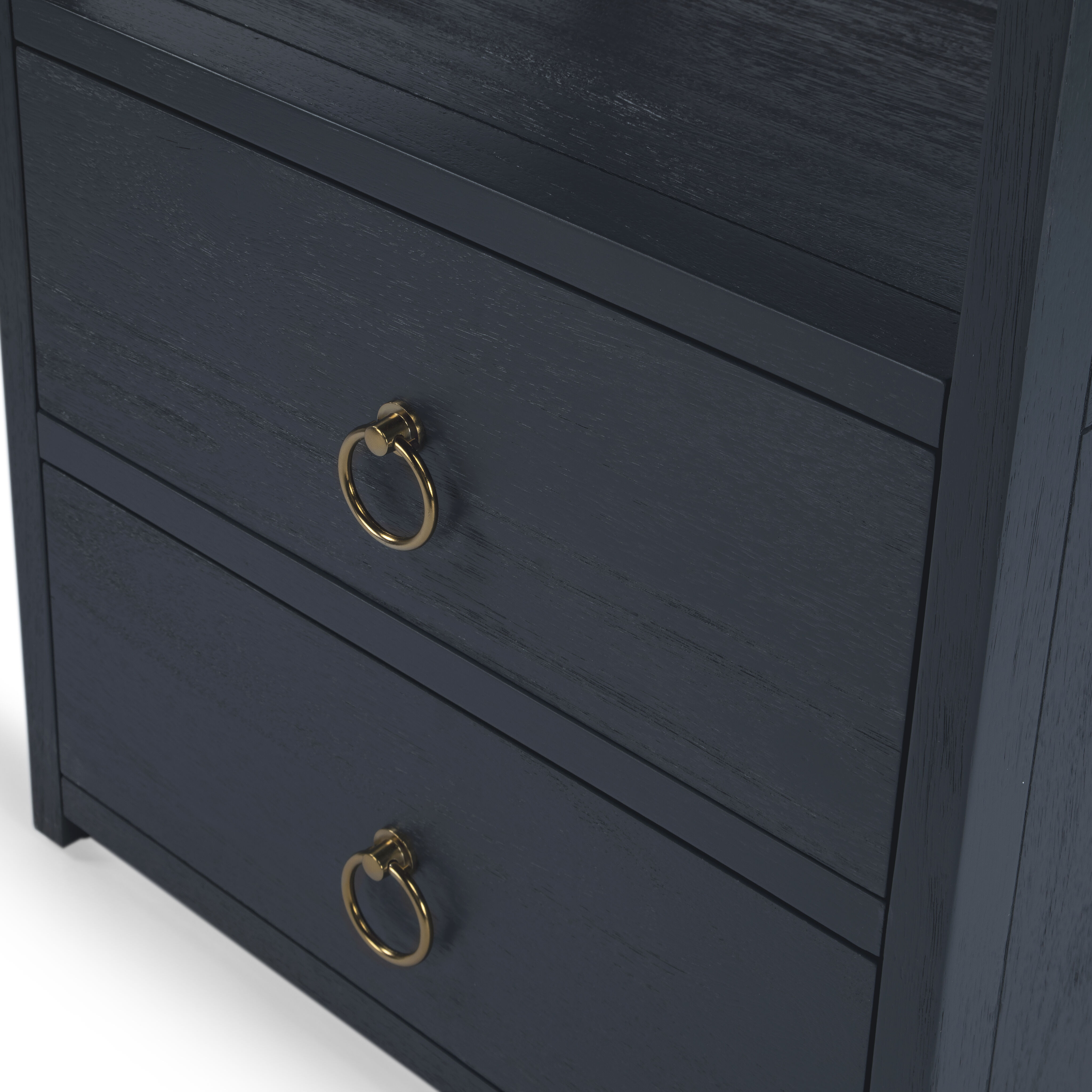 Lark Nightstand in Navy Blue