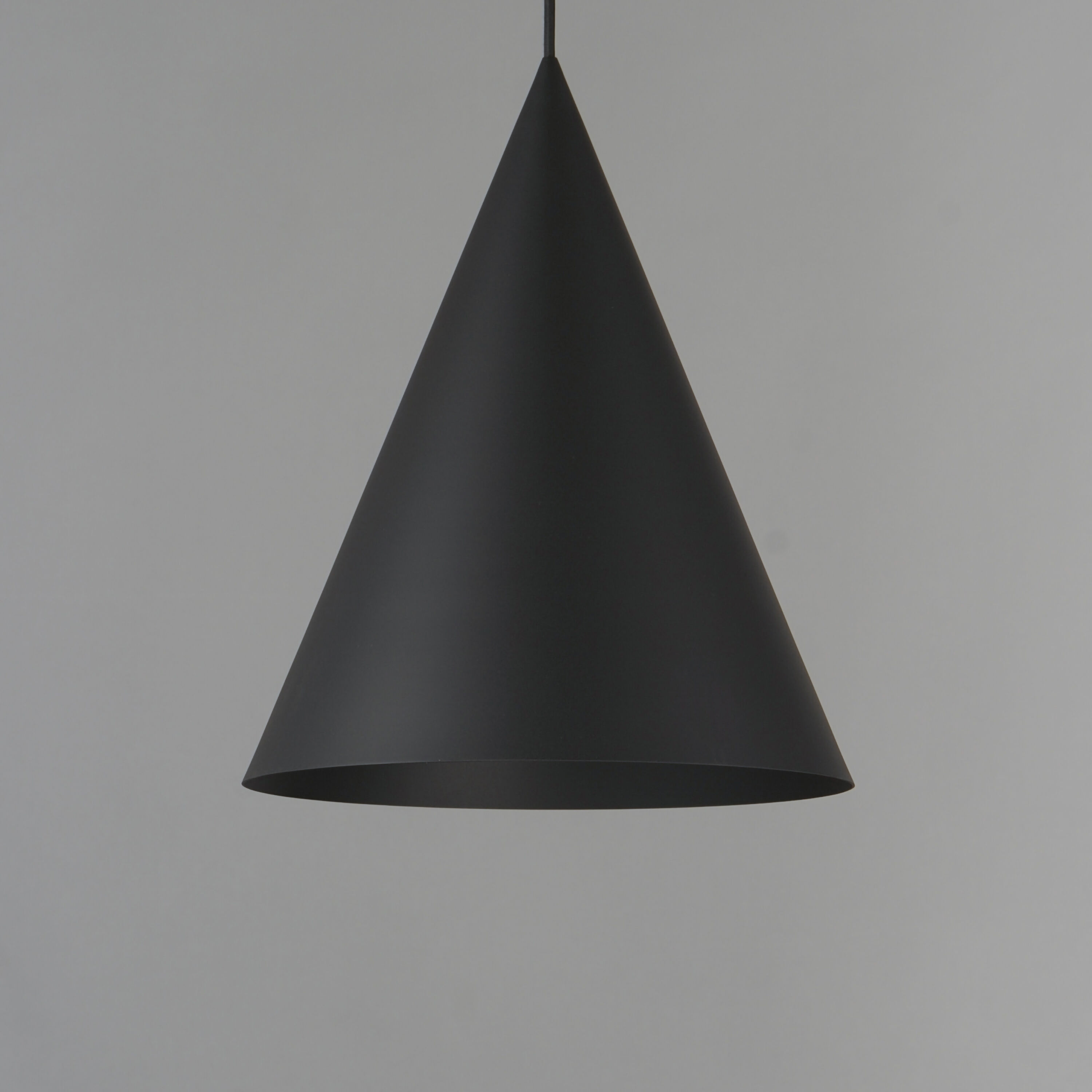 Pitch LED 13.75 inch Black Single Pendant Ceiling Light