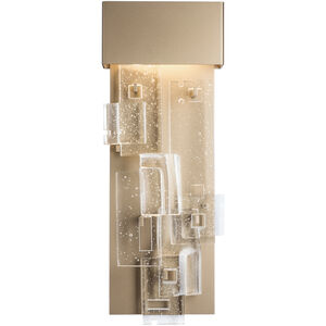 Art + Alchemy Fusion LED 9.5 inch Vintage Platinum Wall Sconce Wall Light