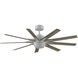 Odyn Custom Matte White Fan Motor, Blades Sold Separately