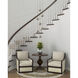 Finhorn 7 Light 16 inch Painted Silver/Pearl Multi-Drop Pendant Ceiling Light
