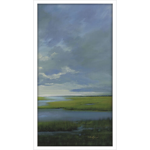 Waterside Collection Blue Framed Art