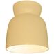 Radiance LED 7.5 inch Muted Yellow Outdoor Flush Mount