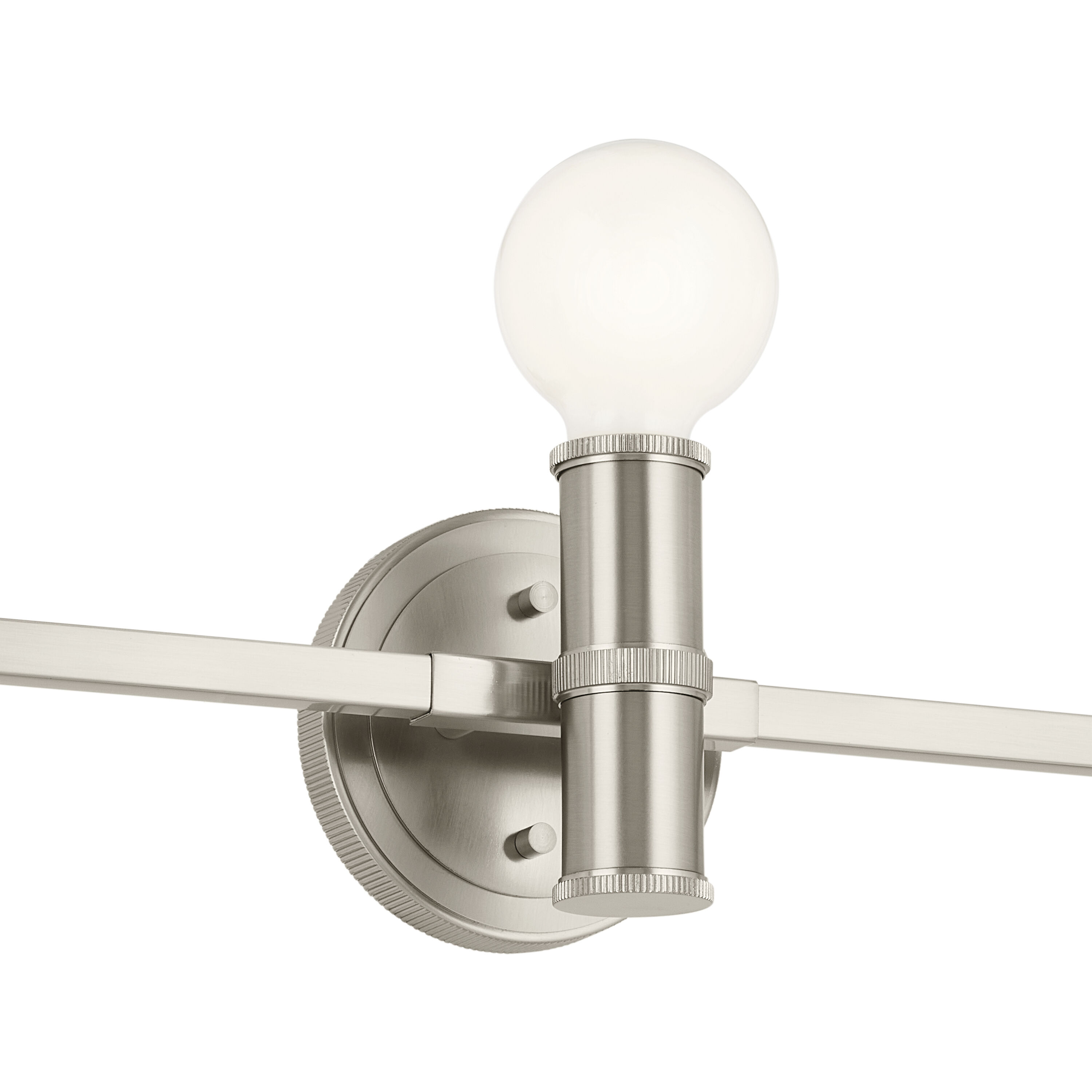 Torche LED 24.25 inch Brushed Nickel Bathroom Vanity Light Wall Light