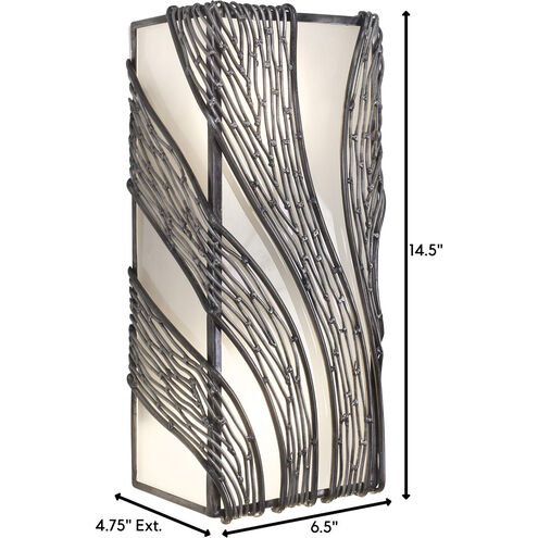 Flow Wall Sconce Wall Light in 2, Steel