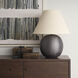 Sadiyah 24 inch Black Table Lamp Portable Light