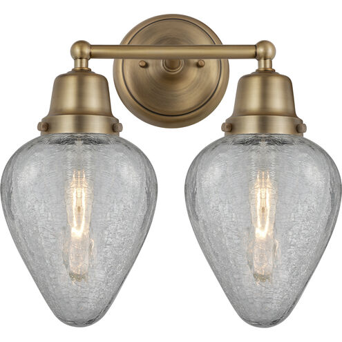 Aditi Geneseo 2 Light 14.5 inch Brushed Brass Bath Vanity Light Wall Light