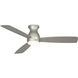 Hugh 52 52 inch Brushed Nickel Ceiling Fan