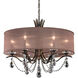 Vesca 6 Light Heirloom Bronze Chandelier Ceiling Light in Heritage, Gold
