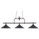 Designer Classics 3 Light 63 inch Tiffany Bronze Island Light Ceiling Light in Incandescent