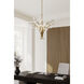 Ramus 6 Light 36 inch Painted Legacy Brass Chandelier Ceiling Light