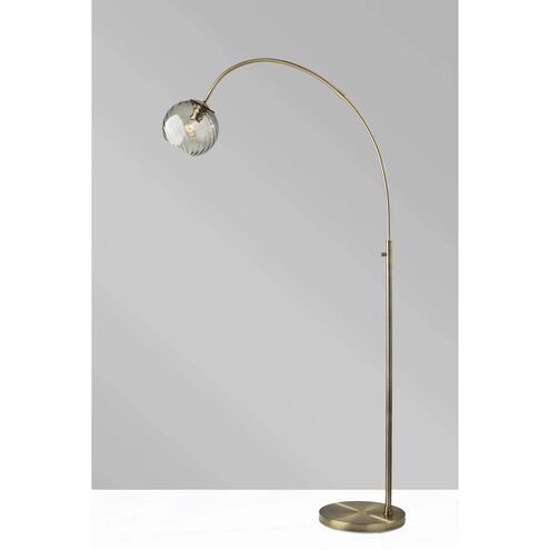 Camden 71.5 inch 60.00 watt Antique Brass Arc Floor Lamp Portable Light