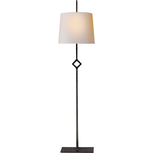 Cranston 34.75 inch 60.00 watt Aged Iron Buffet Lamp Portable Light in Natural Paper