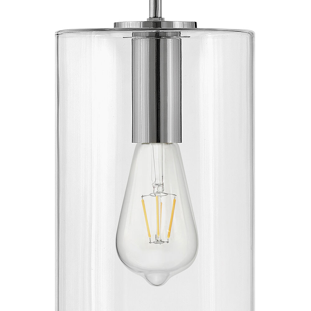 Lane LED 7 inch Polished Nickel Pendant Ceiling Light