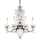Bagatelle 7 Light 21 inch Heirloom Bronze Chandelier Ceiling Light