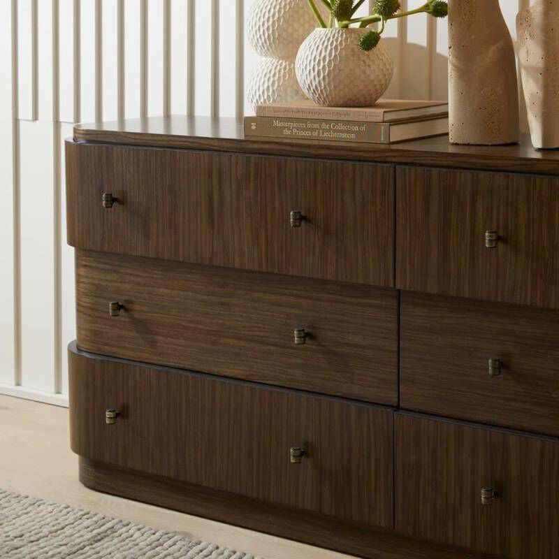 Jacques Brindle and Natural Faux Horn with Bronze Chest