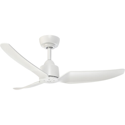 Hugo 42.38 inch White Ceiling Fan