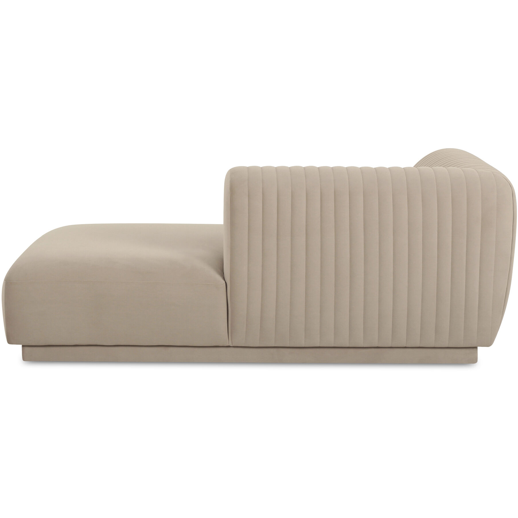 Zandro Beige Sectional, Right