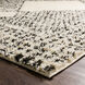 Beni Shag 108 X 79 inch Black Rug in 7 x 9, Rectangle