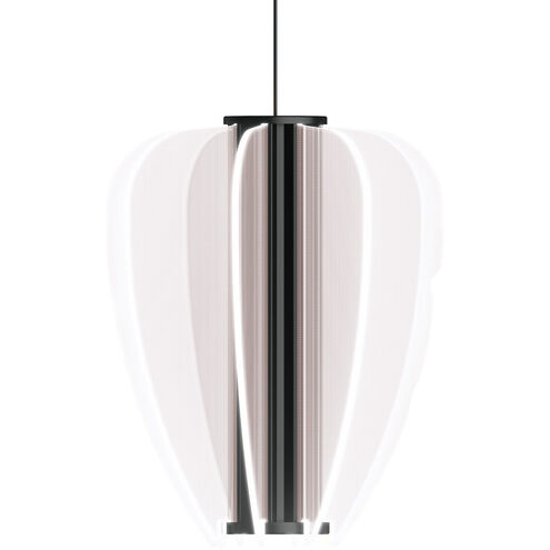 Sean Lavin Mini Nyra 1 Light 12 Nightshade Black Low-Voltage Pendant Ceiling Light in FreeJack, Integrated LED