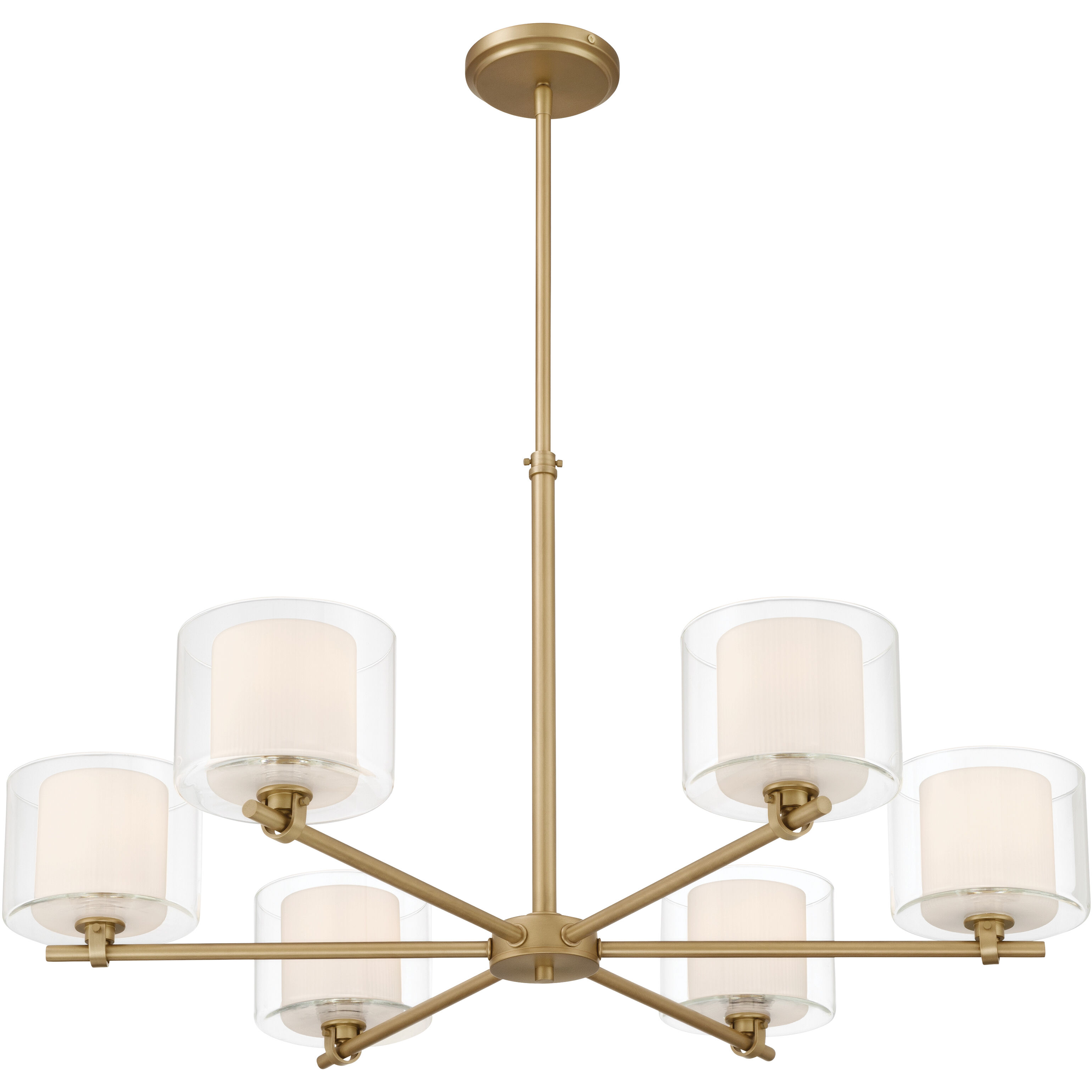 Seville 6 Light 32 inch Legacy Brass Chandelier Ceiling Light