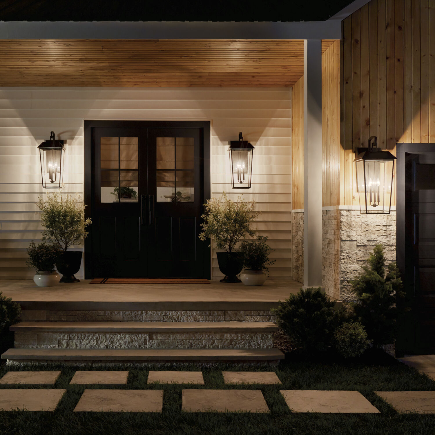 Recessed outdoor wall lights hot sale