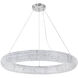 Veronique 16 Light 40 inch Chrome Down Chandelier Ceiling Light