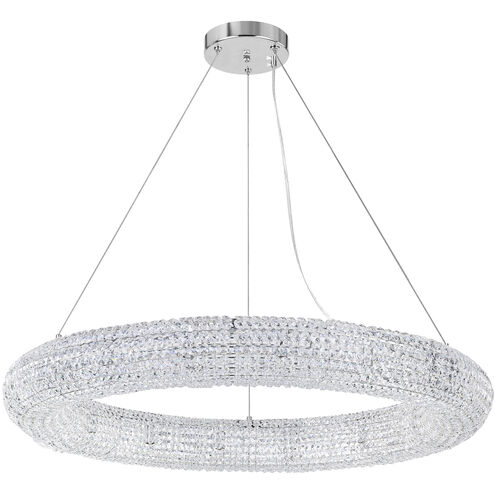 Veronique 16 Light 40 inch Chrome Down Chandelier Ceiling Light