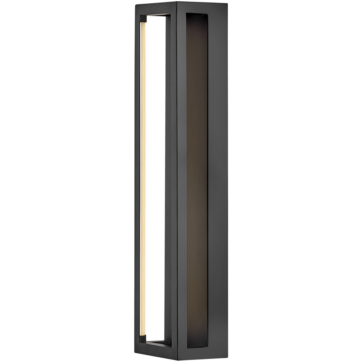 Onyx LED 6 inch Black ADA Sconce Wall Light