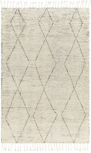Camille 90 X 60 inch Light Grey Rug, Rectangle