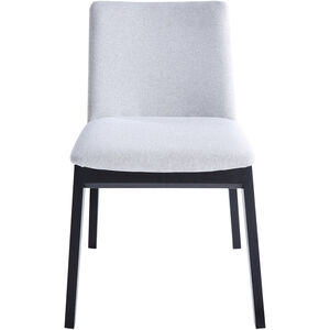 Deco Grey Dining Chair in Light Grey, Set of 2