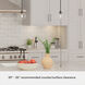 Xidane 1 Light 6 inch Matte Black Pendant Ceiling Light